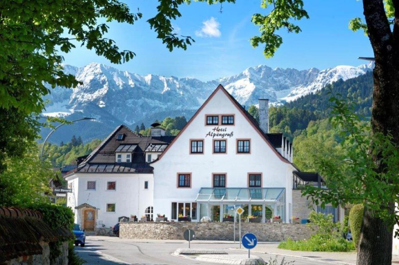 Hotel Garni Alpengruss Гарміш-Партенкірхен Екстер'єр фото